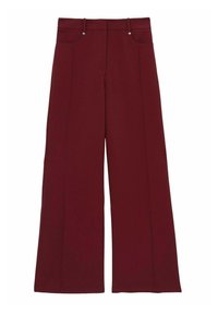 HEATHER PALAZZO - Nadrágok - dark red
