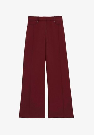 Reiss, REGULAR FIT - HEATHER PALAZZO TAILORED TROUSERS REGULAR. - Stoffhose - dark red