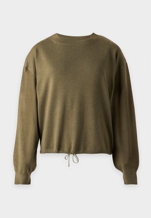 JDY, JDYAGNES TIE STRING - Πουλόβερ - dark olive