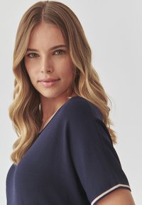 TATUUM ESTINA - Jersey dress - navy