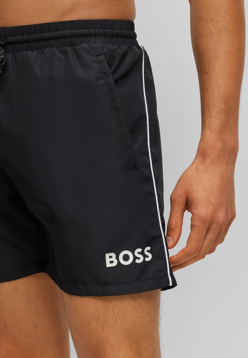Short De Bain BOSS Starfish Gris - Séchage Rapide - Taille M - Homme - Neuf Avec étiquettes