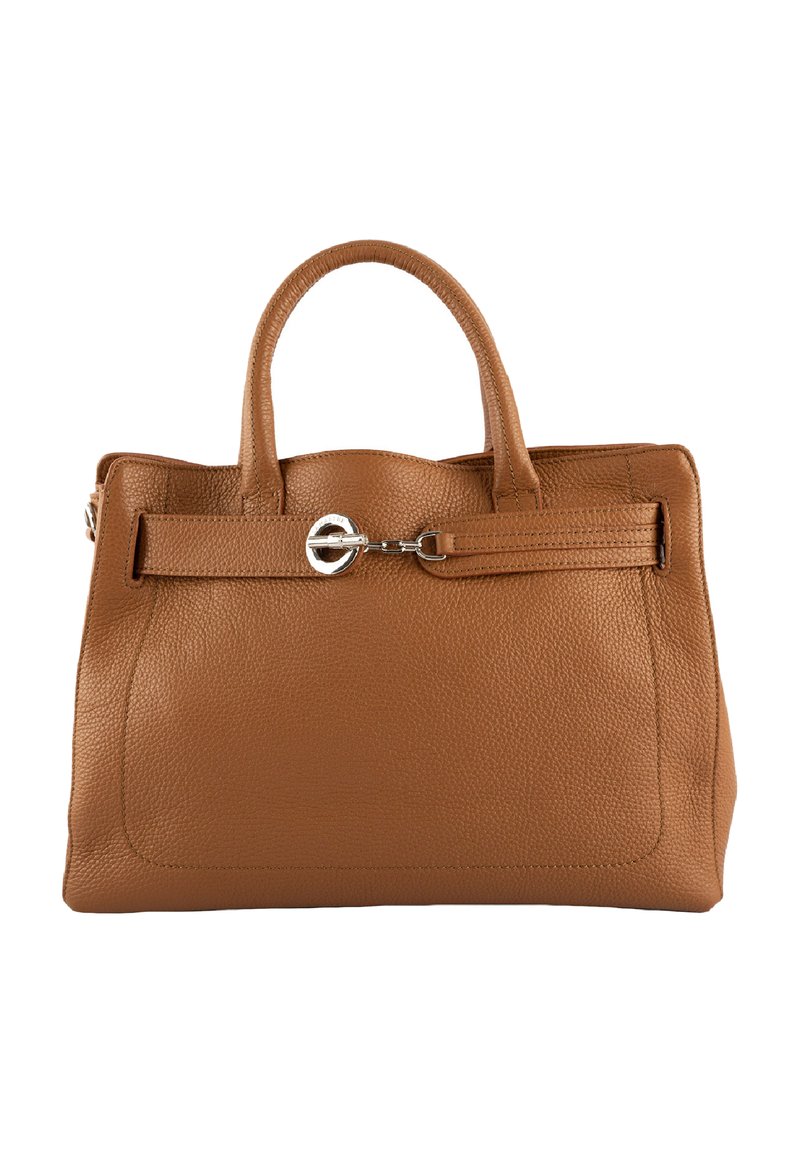 Lamarthe PARIS - Sac ?� main - marron cognac/marron - ZALANDO.FR
