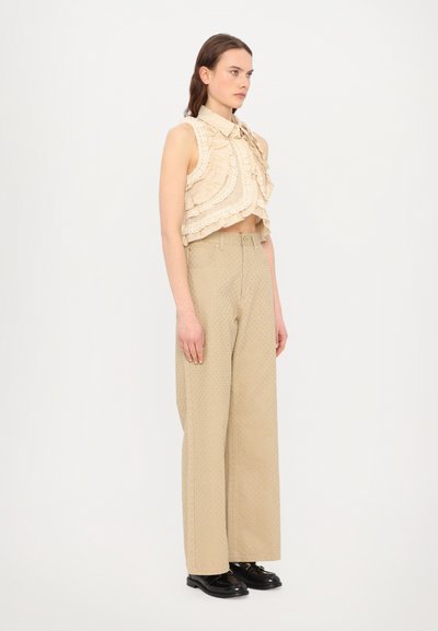 sandro CHEMISE - Nööpidega pluus - beige