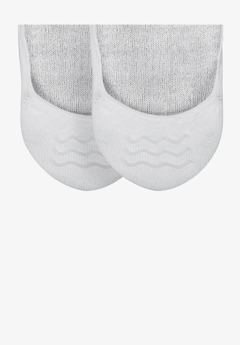 Esprit Cotton Invisible 2-Pack - Socken - white