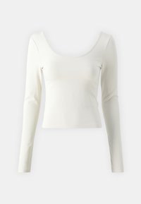 SOFT TOUCH DEEP BACK - Long sleeved top - pumice stone