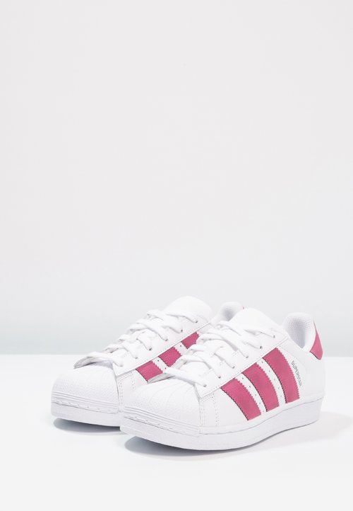 adidas SUPERSTAR - Zapatillas - footwear white/red — photo 3