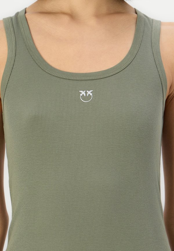 CALCOLATORE CANOTTIERA - Top - verde quadrifoglio2