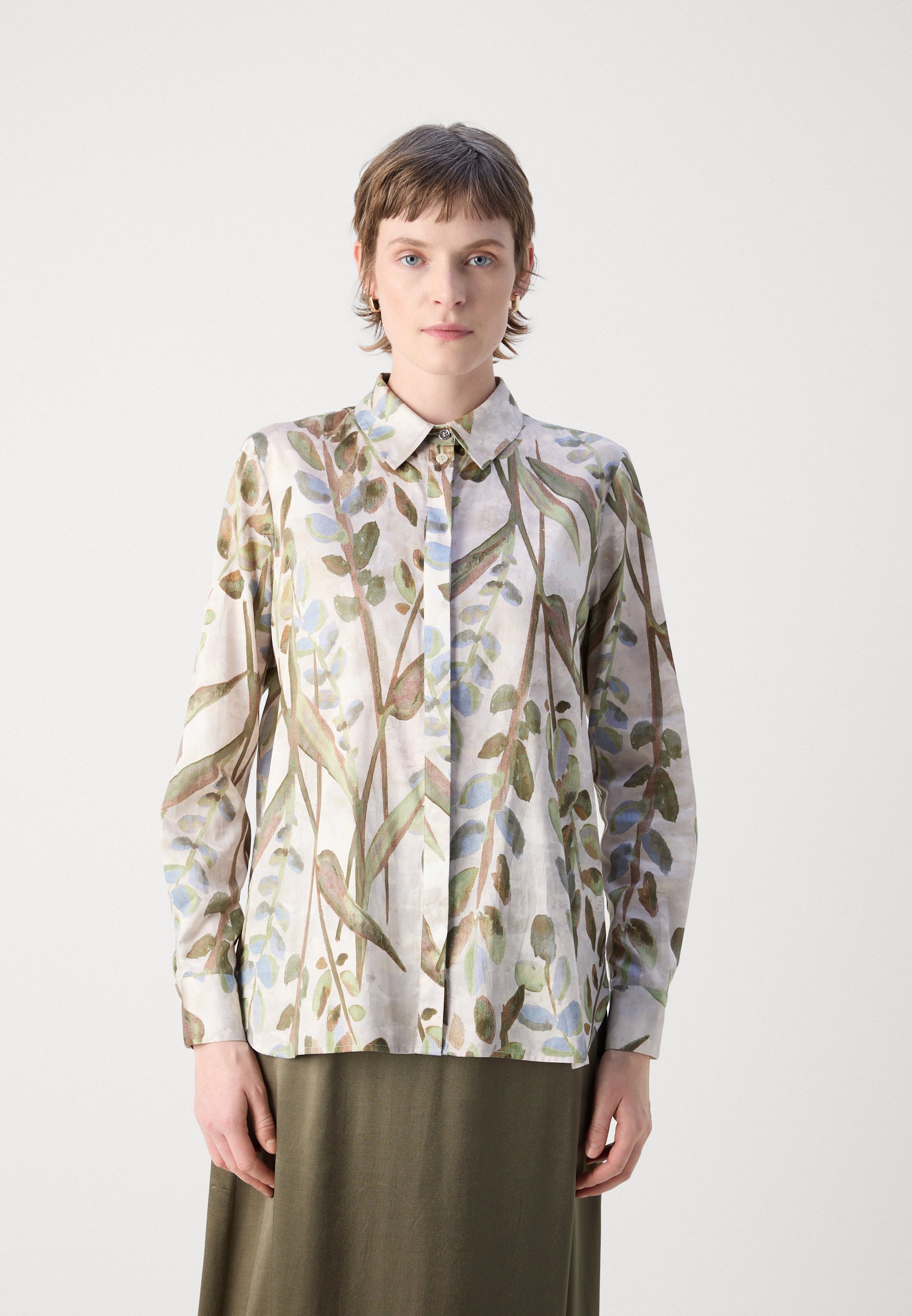 LIU JO JUNGLE PRINTED - Button-down blouse - m9265/multi