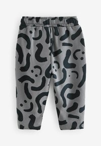 Next JOGGERS REGULAR FIT - Treniņtērpa apakšdaļas - grey patterned