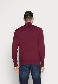 Calvin Klein Stickad tröja - bordeaux