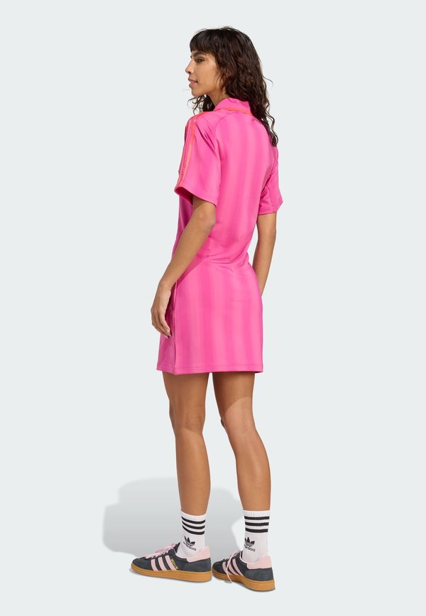 FOOTIE  - Jersey dress - semi lucid fuchsia2