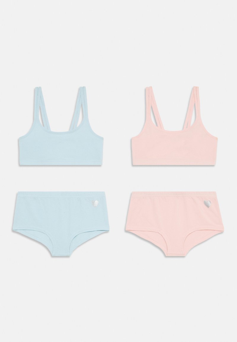 Buffalo HERZ SET 2 PACK - Set intimo - rose/blue