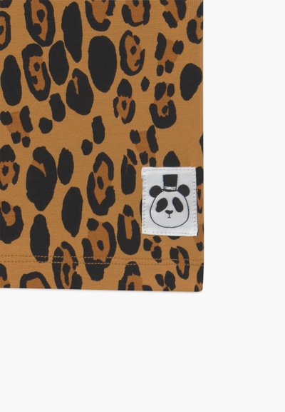 Mini Rodini BABY BASIC LEOPARD TEE UNISEX - Μπλουζάκι με στάμπα - beige