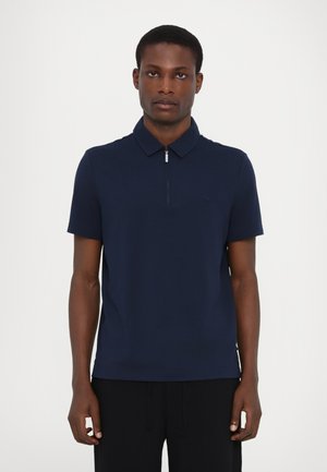 Michael Kors SLEEK ZIP  - Polo shirt - midnight