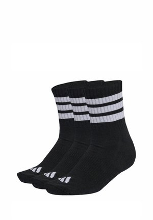 3S ESS C MID 3PACK - Sportsokken - black/white white