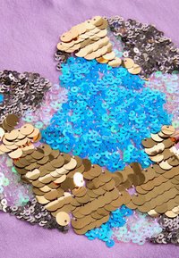 Next SEQUIN HEART - Longsleeve - purple