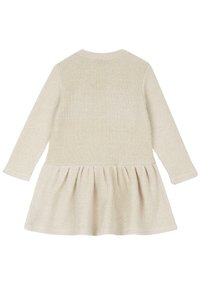 Chicco Stickad klänning - beige
