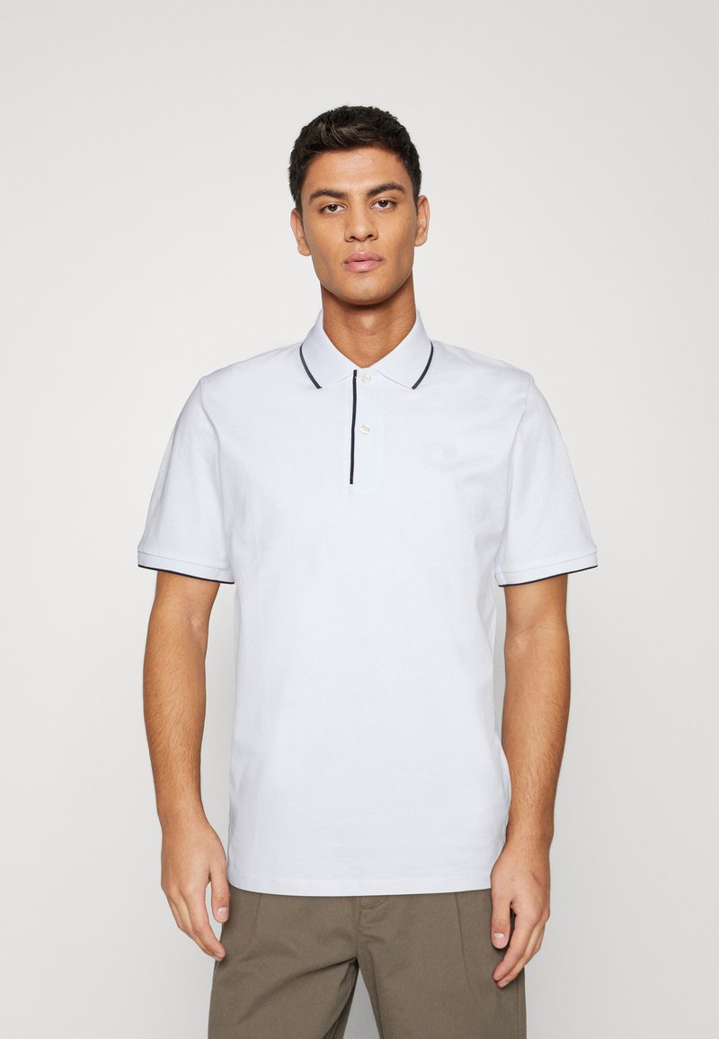 Jack & Jones PREMIUM JPRBLAPORTER Poloshirts white/perfect blue