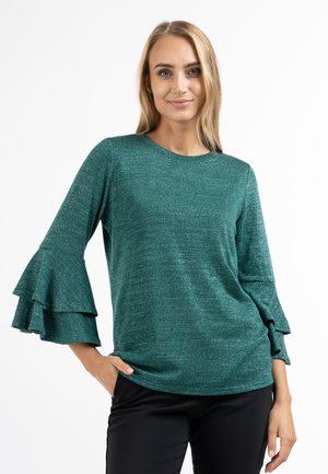 usha, Longsleeve - grün
