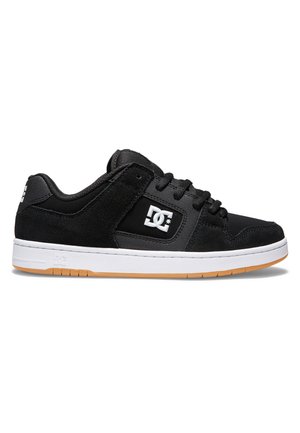 DC Shoes MANTECA - Sneakers laag - black/white/gum