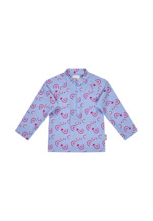 LANGARM REGENBOGEN - Rash vest - hellblau