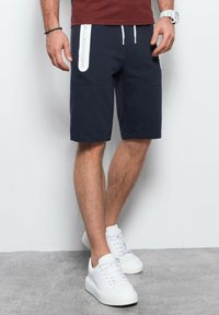 Ombre Teplákové kalhoty - navy