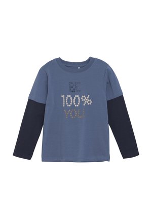 Minymo Langarmshirt - china blue