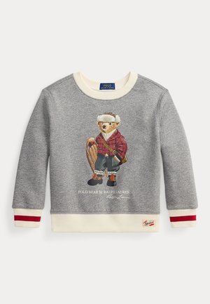POLO BEAR SWEATSHIRT - Felpa - vintage pepper heather