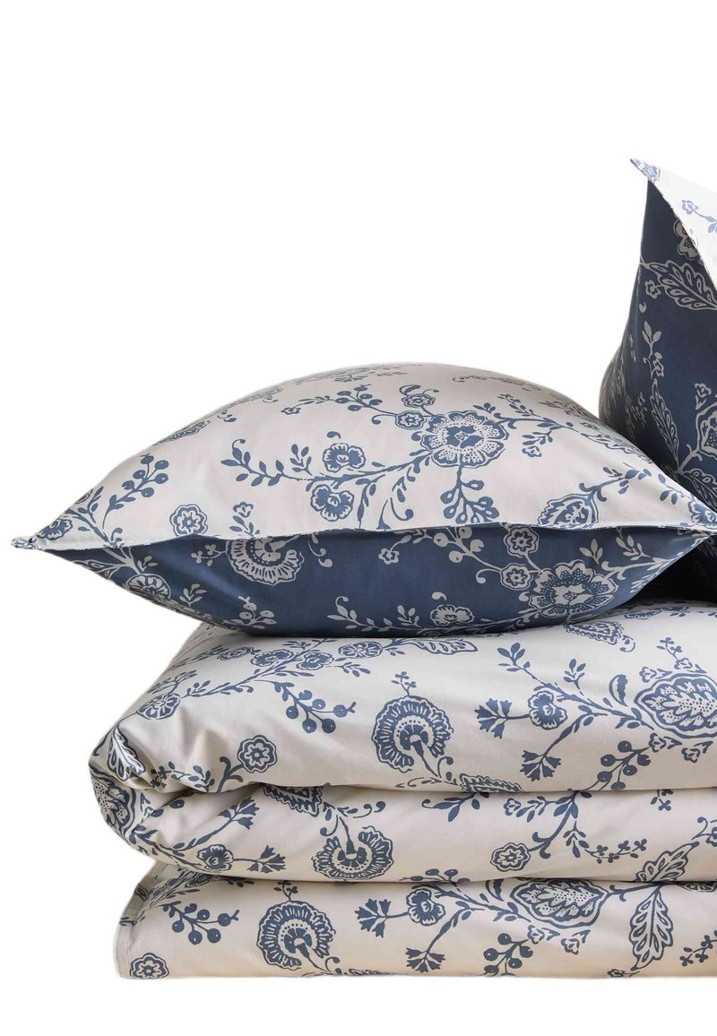 Marks & Spencer SET - Bed linen - slate blue/mottled blue - Zalando