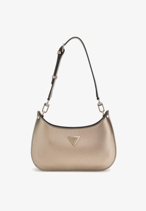 Guess MERIDIAN MINI TOP ZIP - Sac à main - bronze
