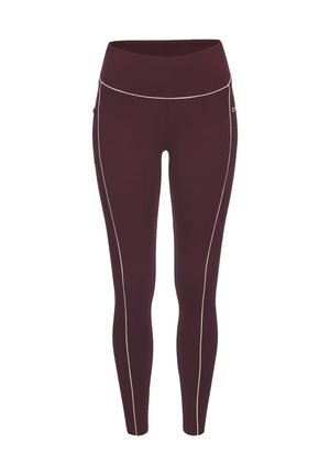 Leggings - Trousers - weinrot