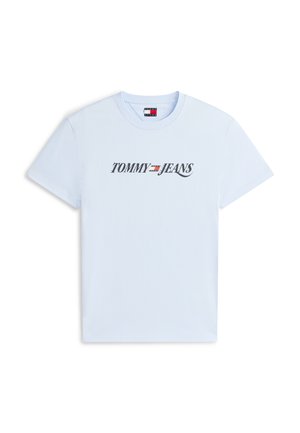 Tommy Jeans, - T-shirt z nadrukiem