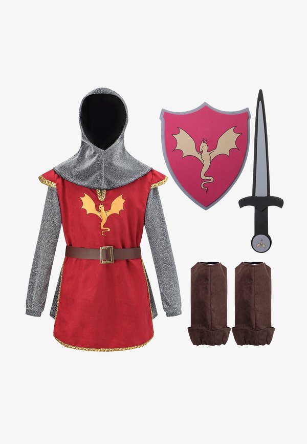 RITTER KOST�M MIT SCHAUMSOFF SCHWERT – MITTELALTER R�STUNG – KARNEVAL FASCHING – Kostüm