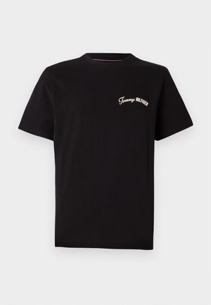 Tommy Hilfiger AMERICAN CLASSICS TEE - Marškinėliai su spaudiniu - black