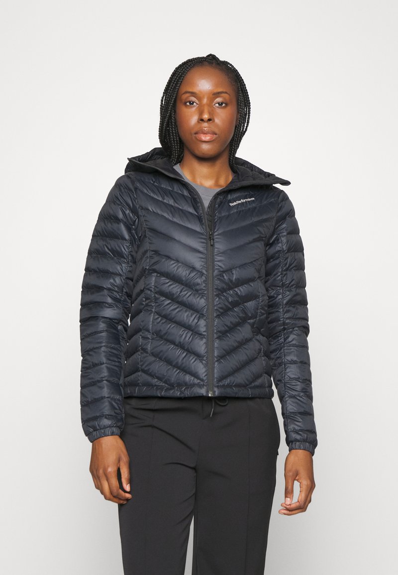 Peak Performance FROST HOOD JACKET Down jacket black Zalando.co.uk