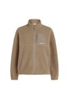 TRVLR SERIES HIGH PILE FULL ZIP - Flísová bunda - concrete