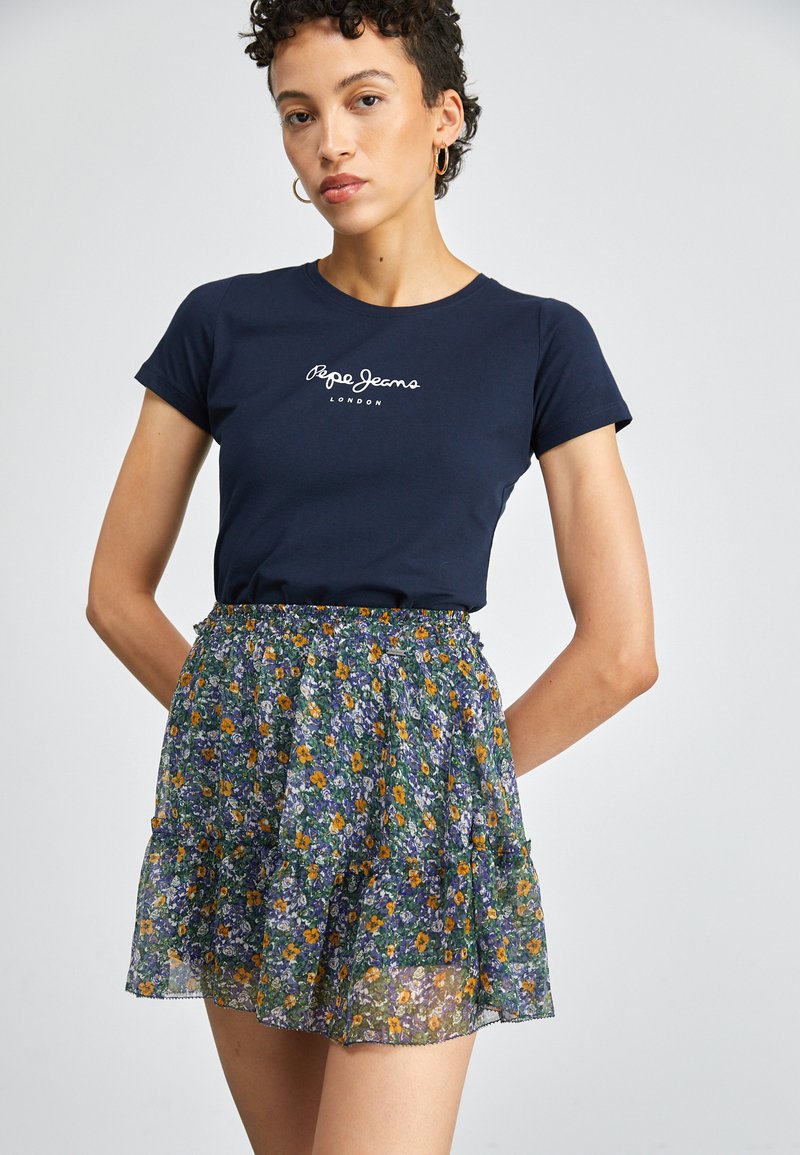 Pepe Jeans NEW VIRGINIA SS  - Potiskana majica - dulwich