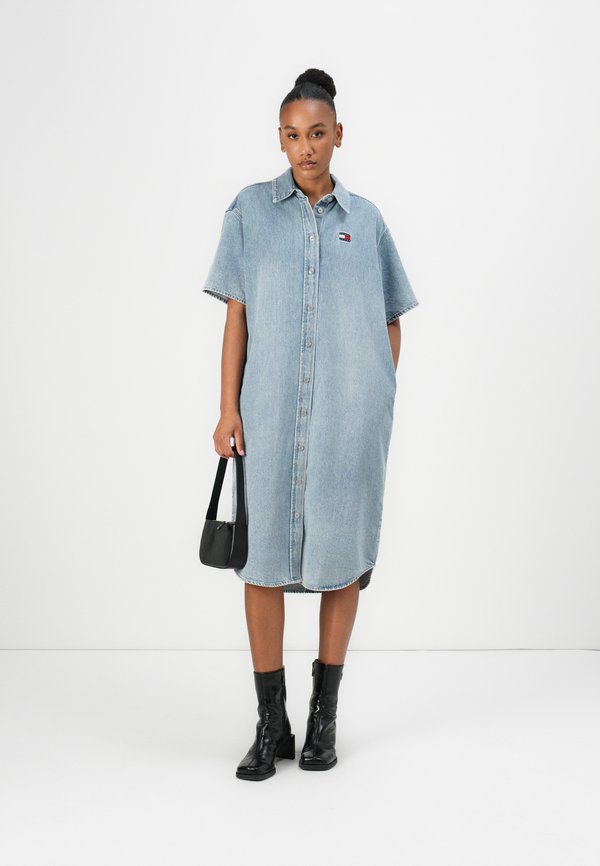 Denim dress - denim light2