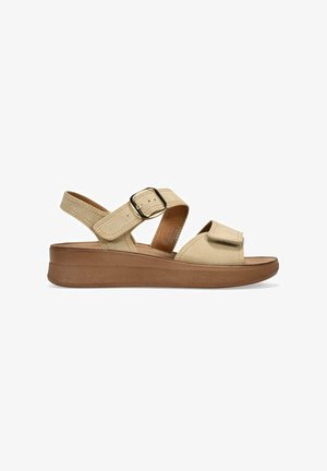 Bosanova, CON HEBILLA - Sandalias con plataforma - arena
