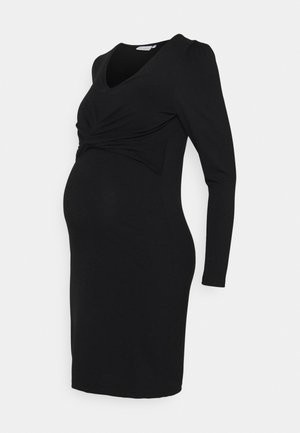 MLMACY DRESS - Vestito di maglina - black