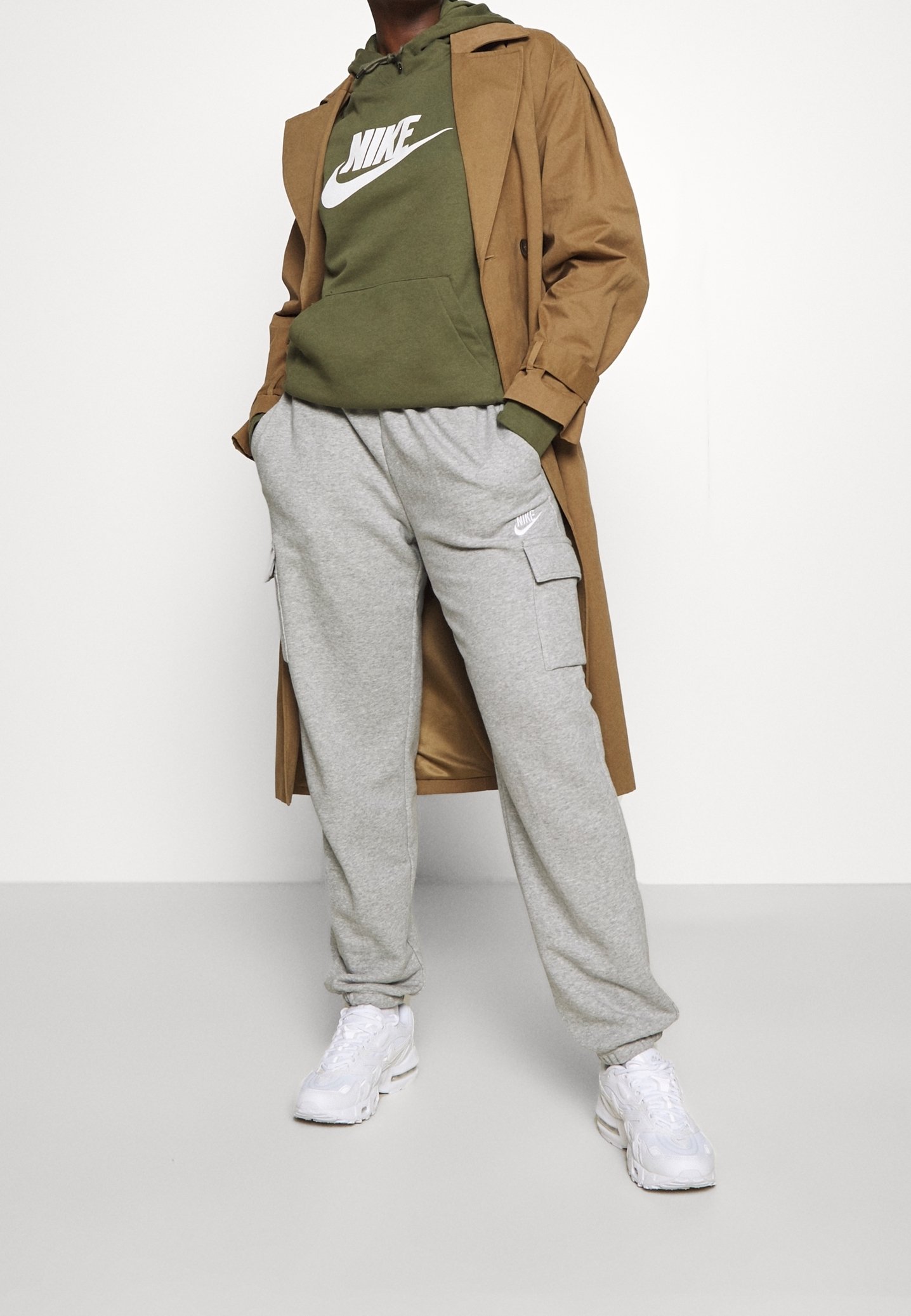 nike grey cargo tracksuit