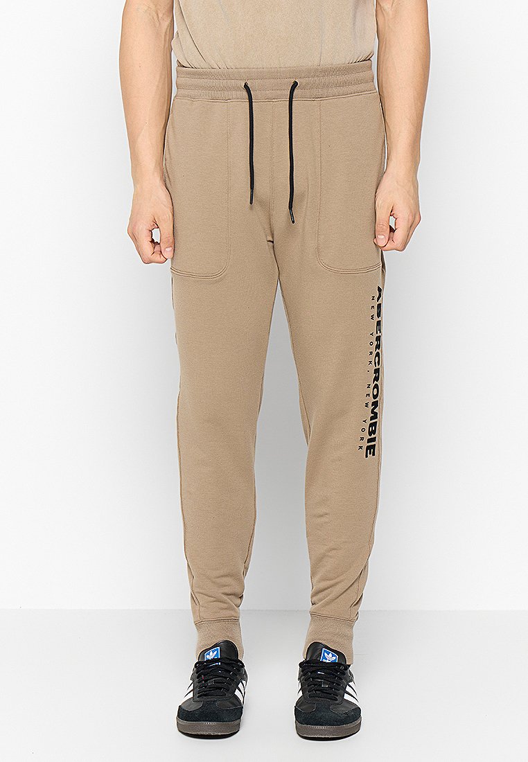 Abercrombie & Fitch Trainingsbroek tan Abercrombie & Fitch Trainingsbroek tan