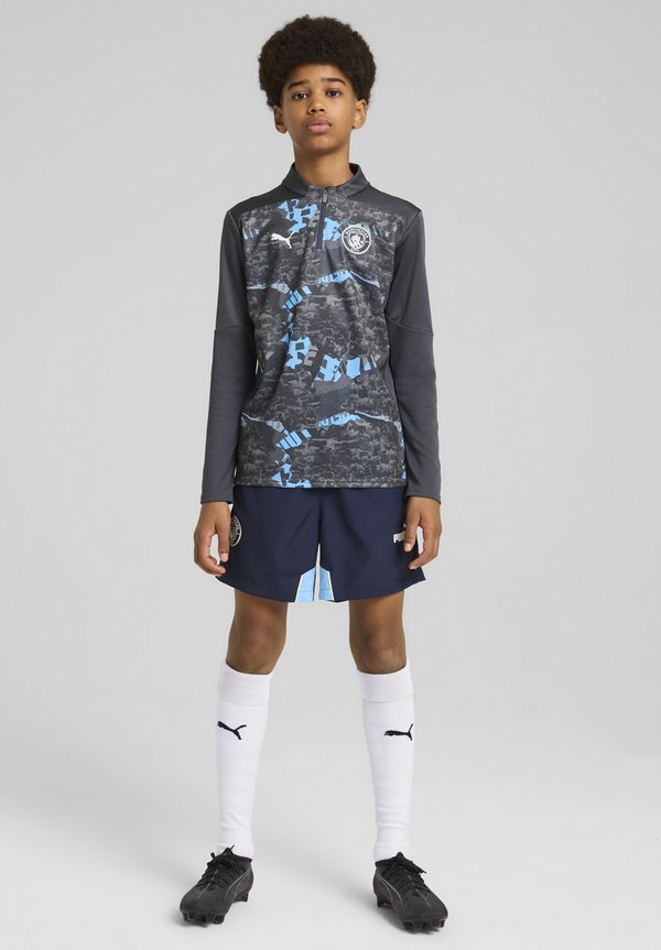 MANCHESTER CITY AUFWÄRM - Langarmshirt - strong gray cool light gray