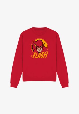 Cotton Soul, DC FLASH FLASH CIRCLE - Sweatshirt - red