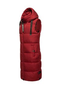Navahoo SCHNUFFELCHEN - Weste - blood red