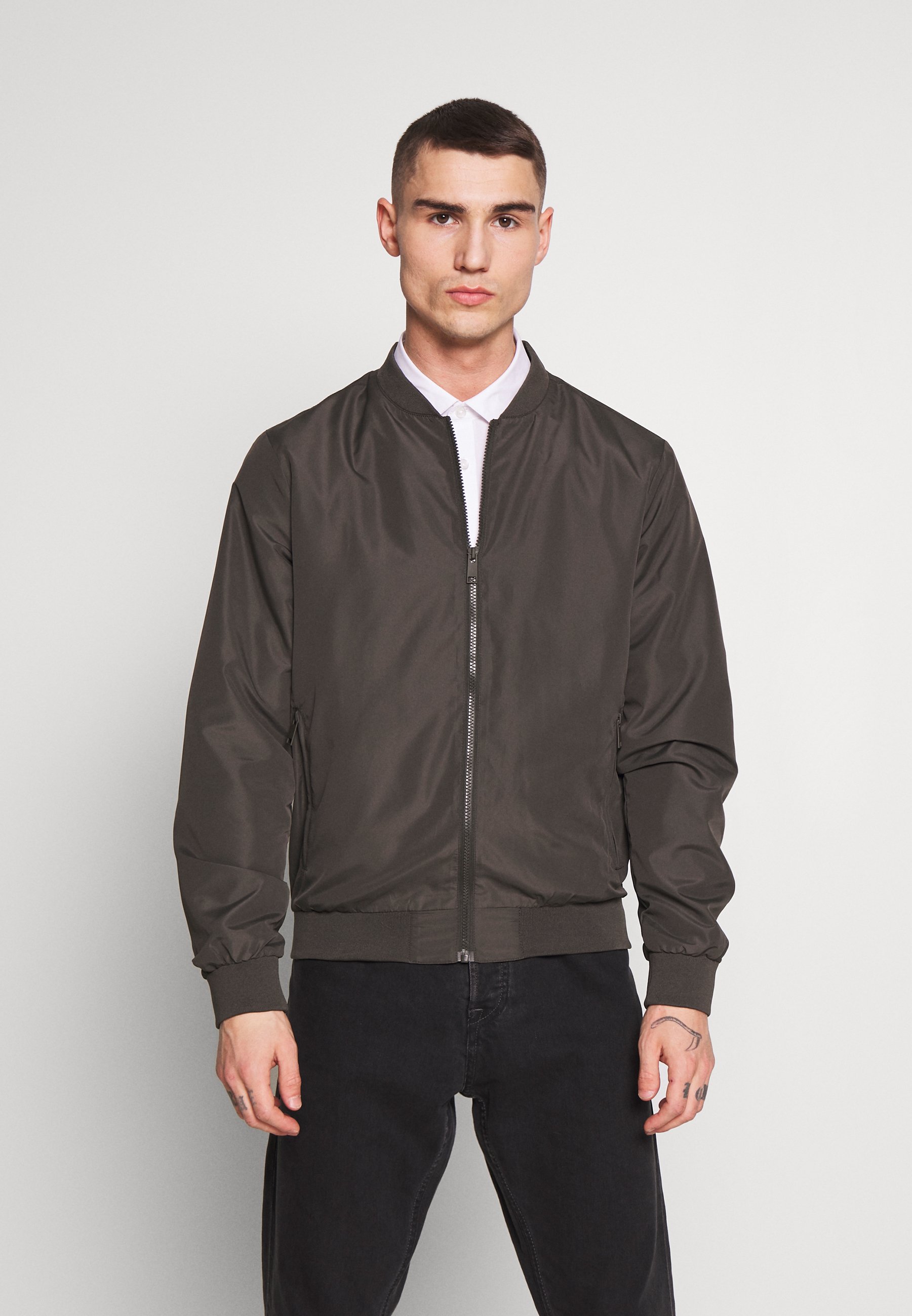 long sleeve leather jacket