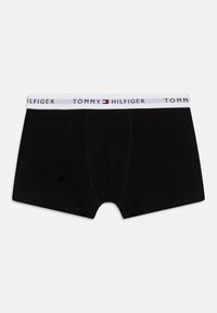 Tommy Hilfiger TRUNK 3 PACK - Nadrág - black/ant silver/white