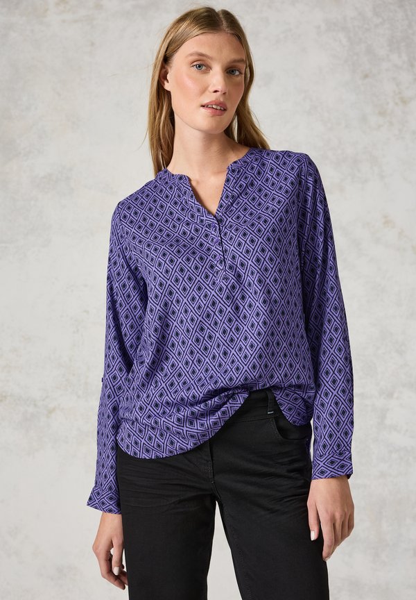 BEDRUCKTE - Bluse - lila