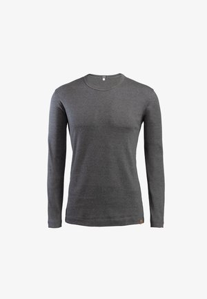 Living Crafts Langarmshirt - grey melange