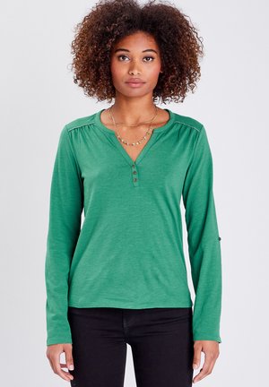 MIT LANGEN ÄRMELN - T-shirt à manches longues - vert